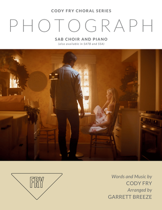 Book cover for Photograph (SAB Choir & Piano)