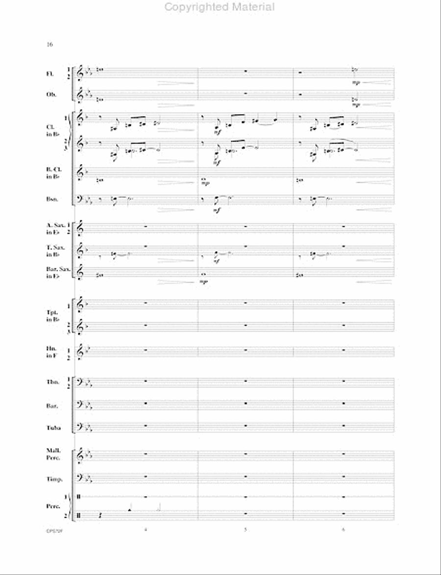 Trilogy Trilogy Concert Band scores gallery preview page 17