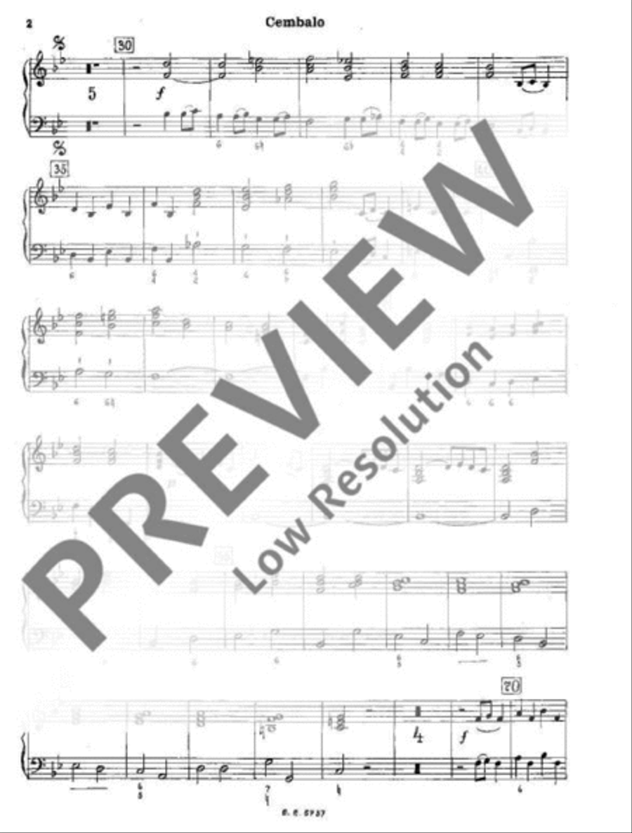 Musique de table Harpsichord scores gallery preview page 3
