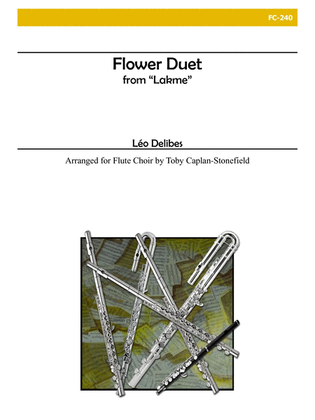 Flower Duet from 'Lakme' for Flute Choir