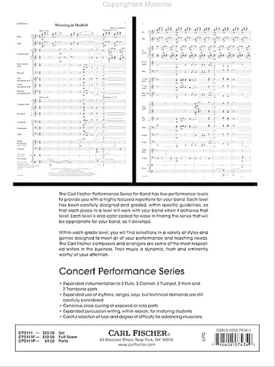 The Old Red Mill Concert Band scores gallery preview page 29