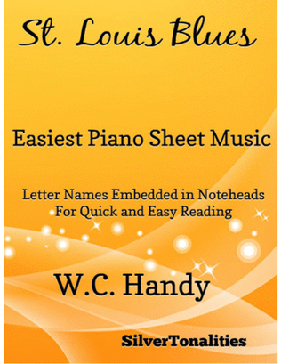 St Louis Blues Easiest Piano Sheet Music