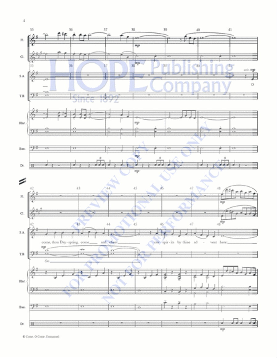 Joy to the World: A Celebration of Carols Clarinet scores gallery preview page 19