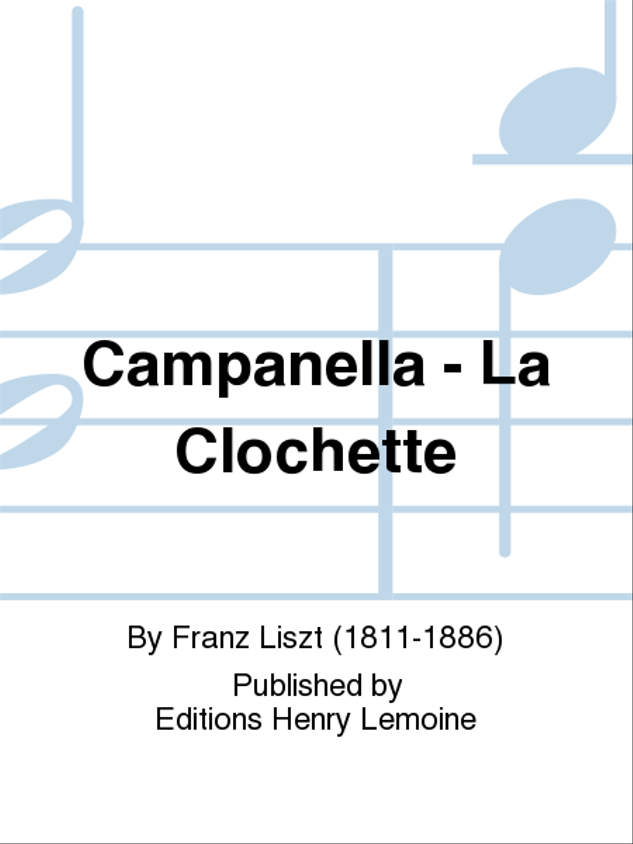 Campanella - La Clochette Piano Solo scores gallery preview page 1