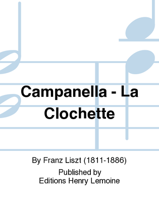 Book cover for Campanella - La Clochette