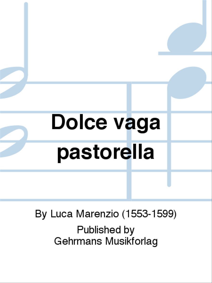 Dolce vaga pastorella Dolce vaga pastorella 3-Part scores gallery preview page 1