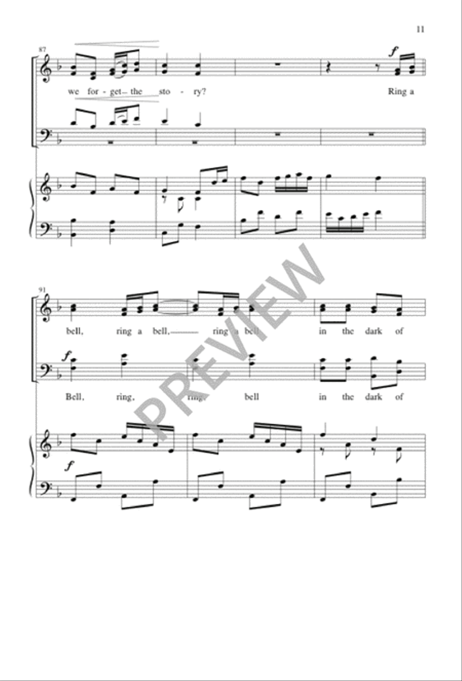 Ring a Bell 4-Part scores gallery preview page 12