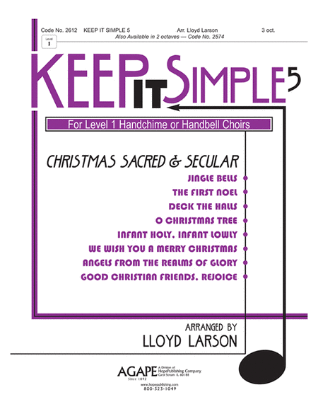 Keep It Simple 5 (Christmas Sacred and Secular) image number null