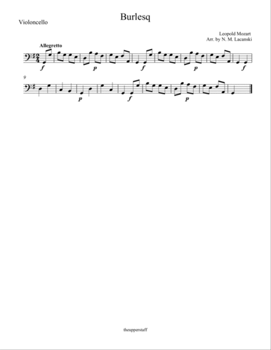 Burlesq String Quartet scores gallery preview page 2