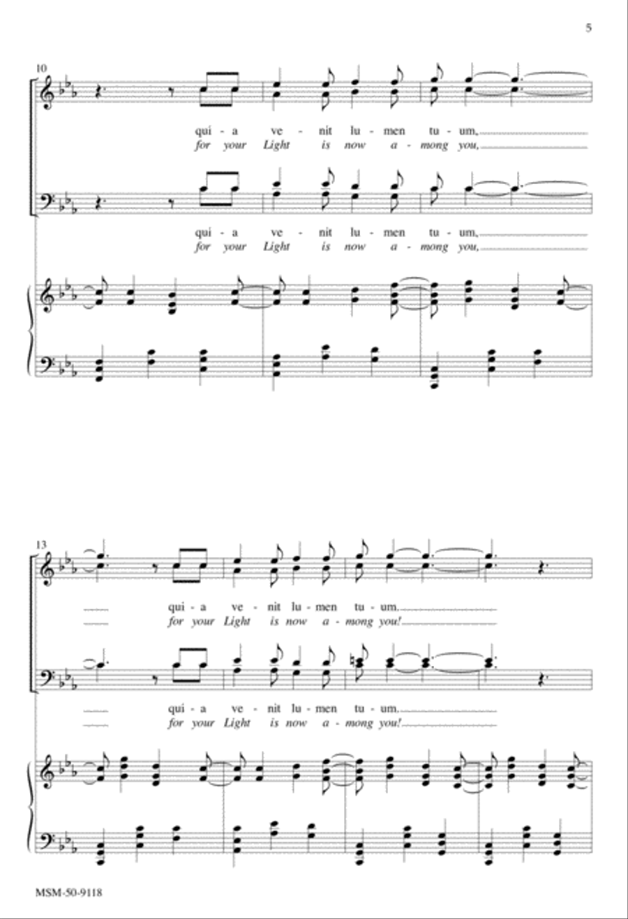 Surge inluminare Surge inluminare 4-Part scores gallery preview page 5