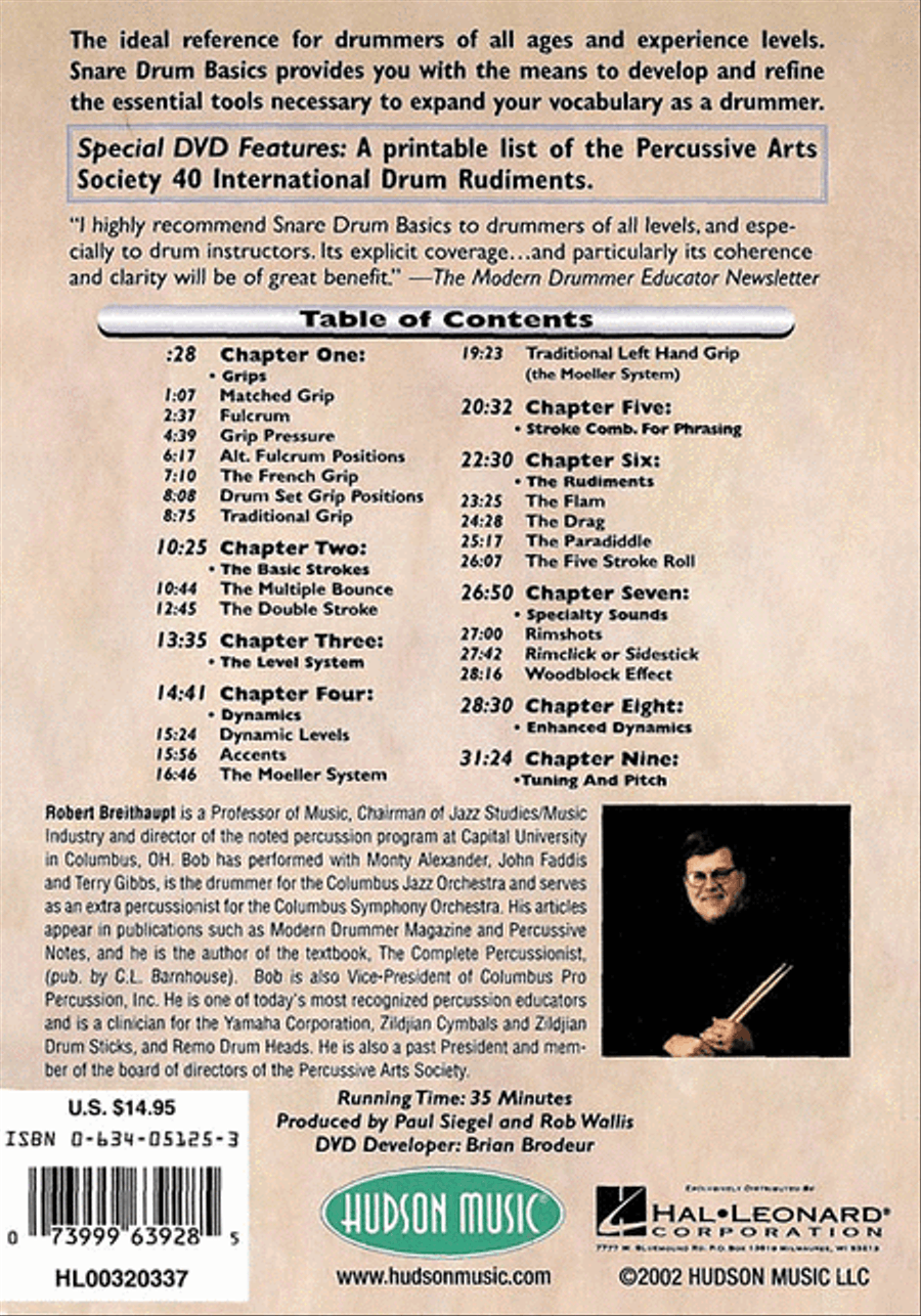 Snare Drum Basics Percussion scores gallery preview page 2