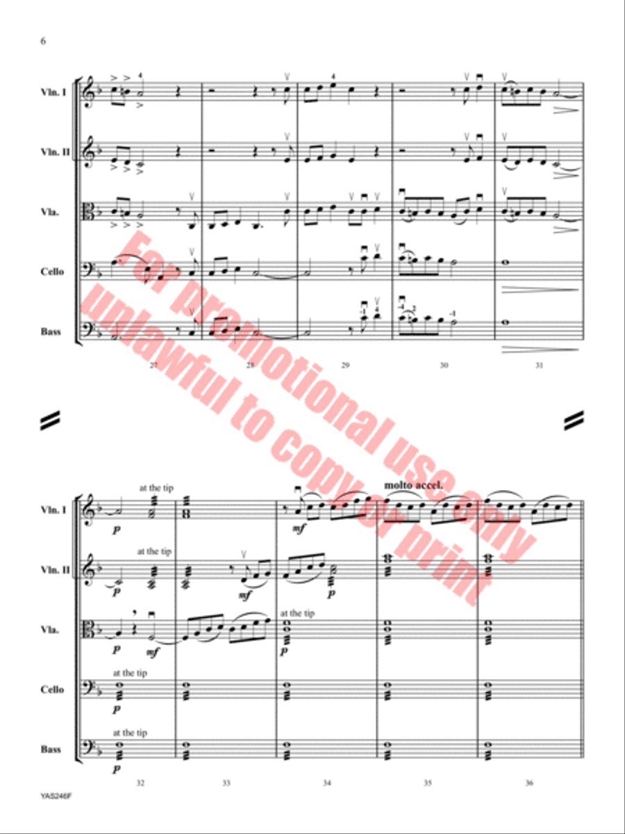 Russian Easter Overture Orchestra scores gallery preview page 6