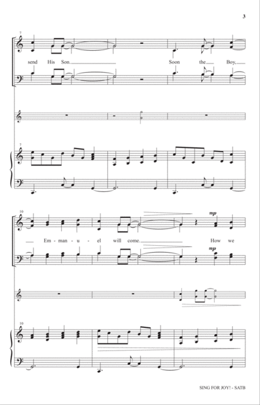 Sing For Joy! Sing For Joy! 4-Part scores gallery preview page 2