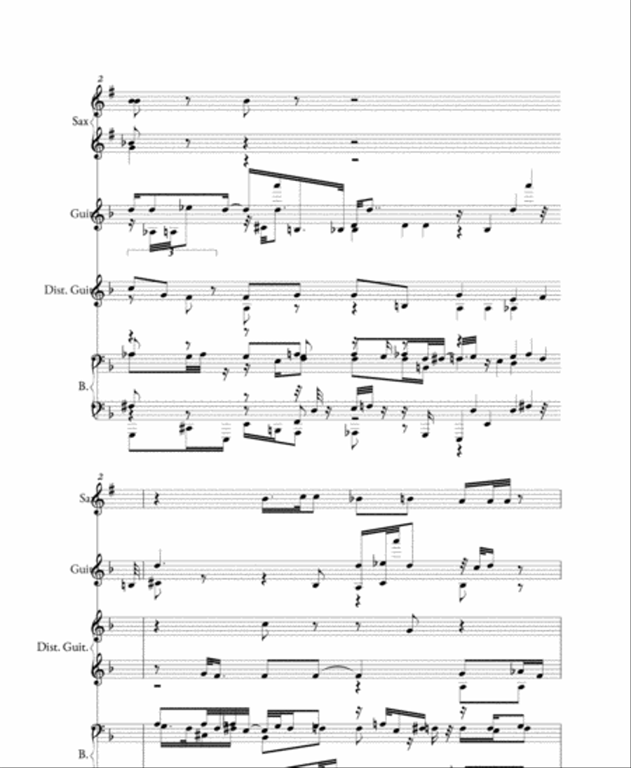 03 Pista terremoto Small Ensemble scores gallery preview page 2