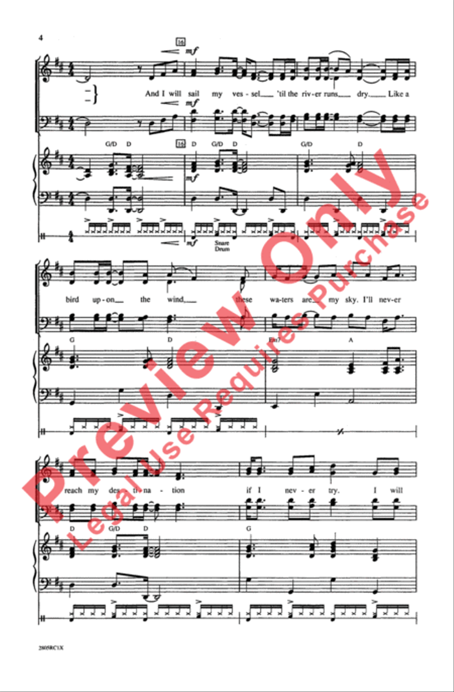 The River 4-Part scores gallery preview page 4
