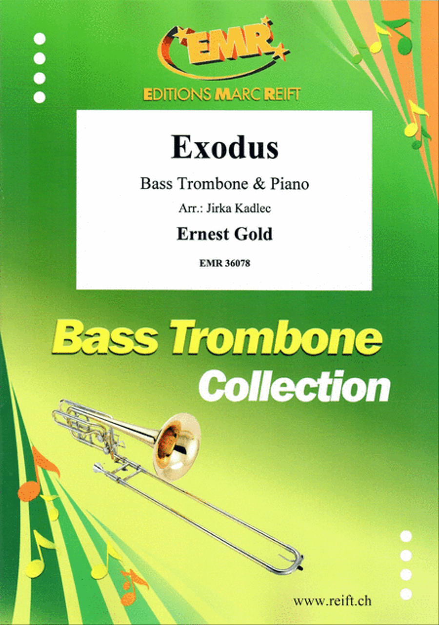 Exodus Bass Trombone scores gallery preview page 1