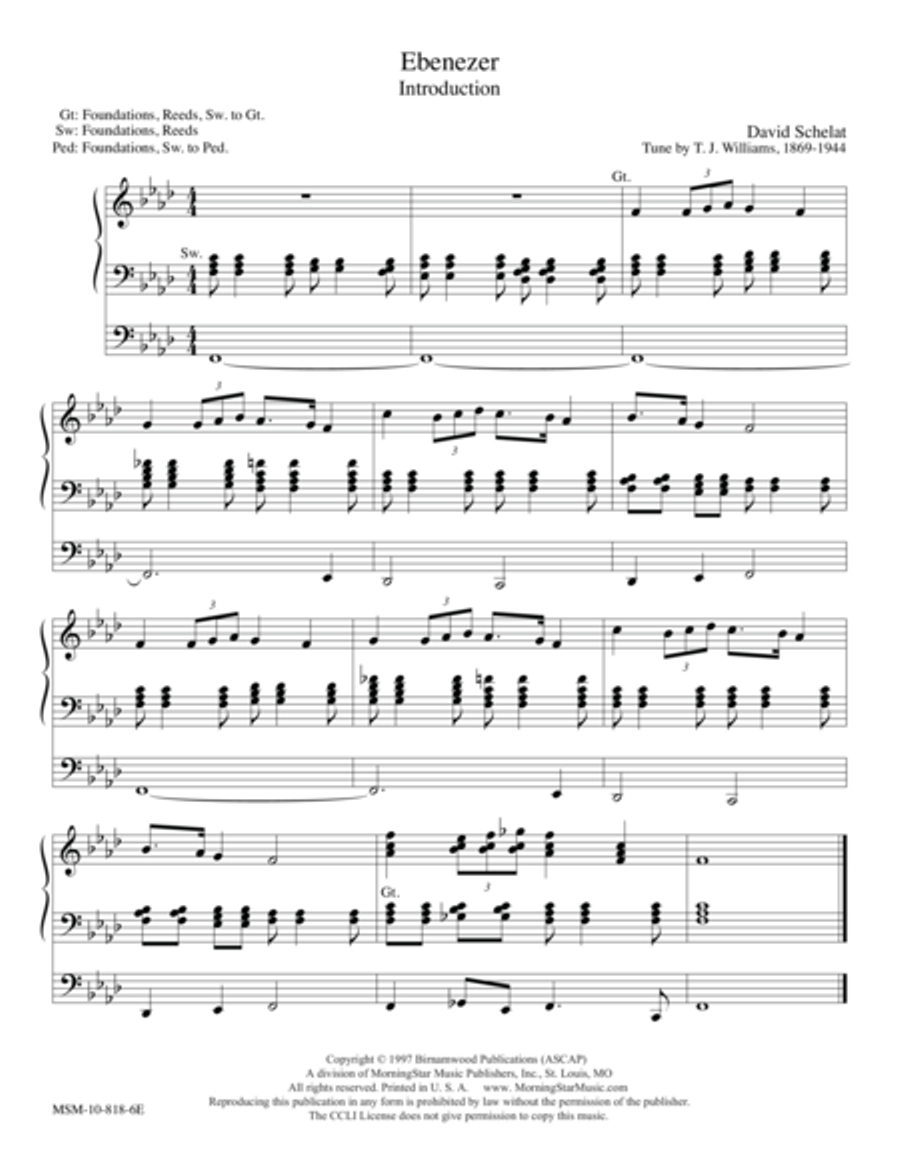 Ebenezer Organ scores gallery preview page 1