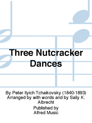 Book cover for Three Nutcracker Dances