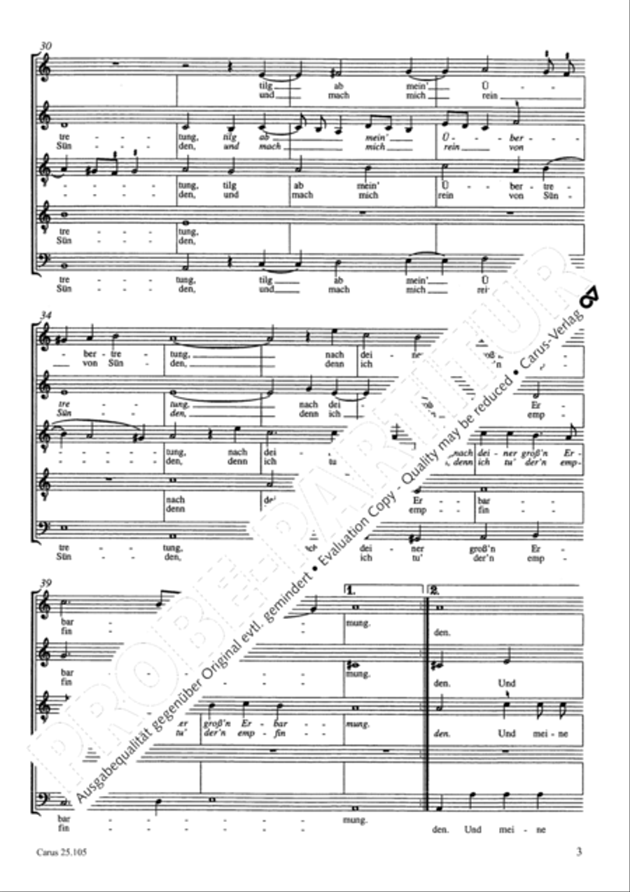 Psalm 51 SATTB scores gallery preview page 4