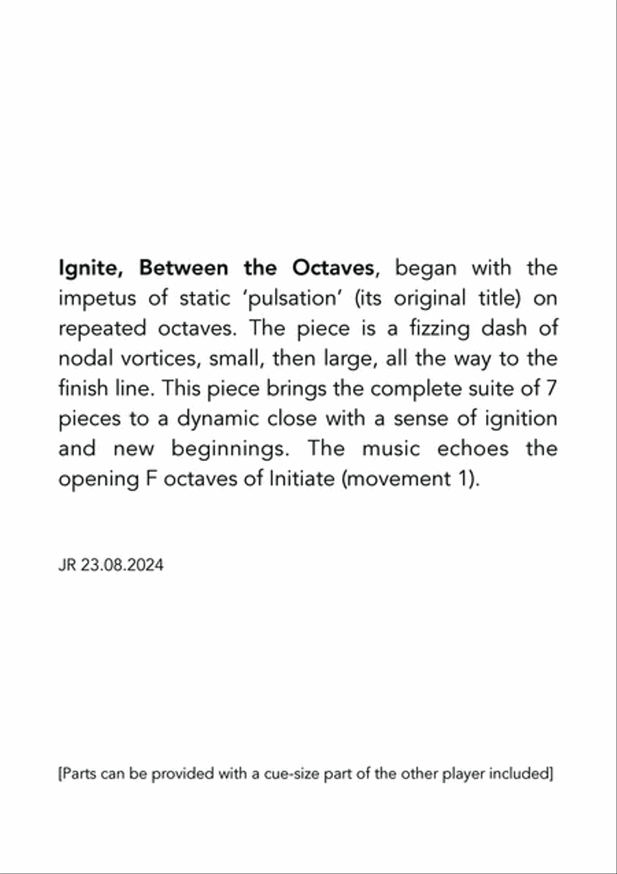 IGNITE, Between the Octaves - A Piano Duo Suite (Movement 7 of 7) Piano Duet scores gallery preview page 2