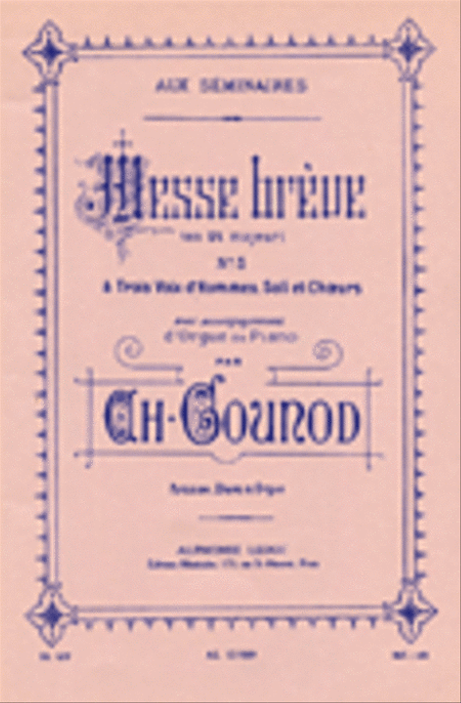 Messe Breve No. 5, C Major Voice scores gallery preview page 1