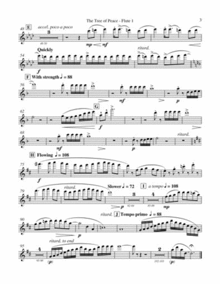 The Tree of Peace (Downloadable SSAA Orchestral Parts)