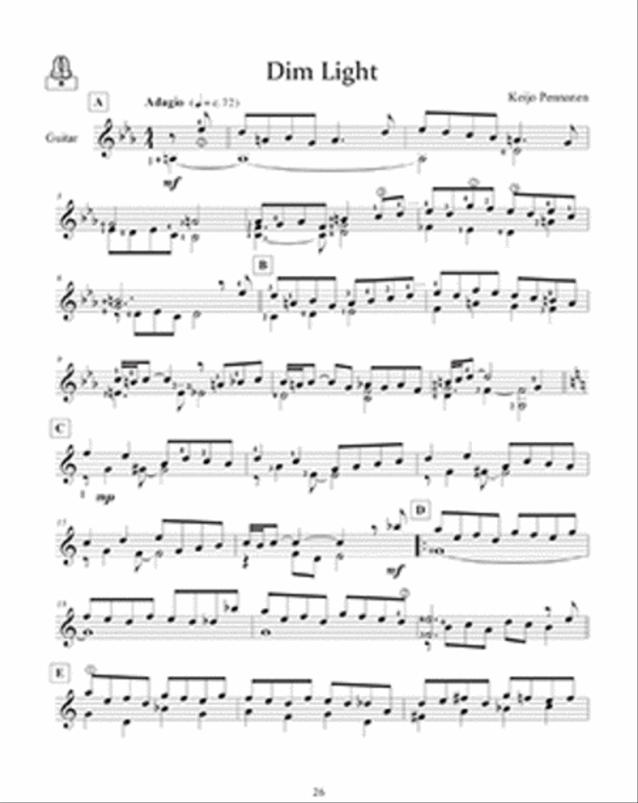 Achieving Guitar Artistry - Lyrical Etudes image number null