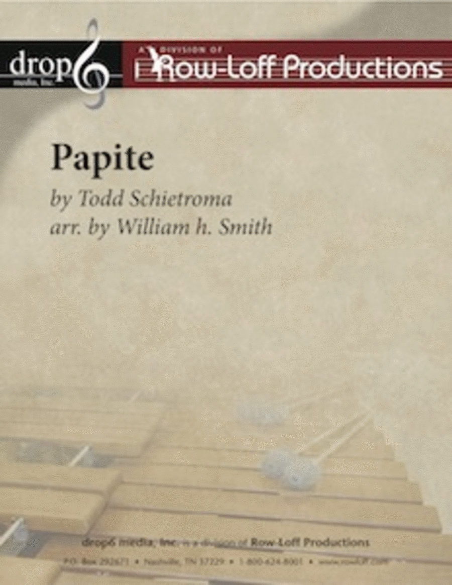 Papite Percussion Ensemble scores gallery preview page 1