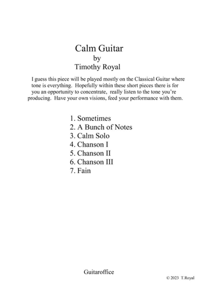 Calm Guitar image number null