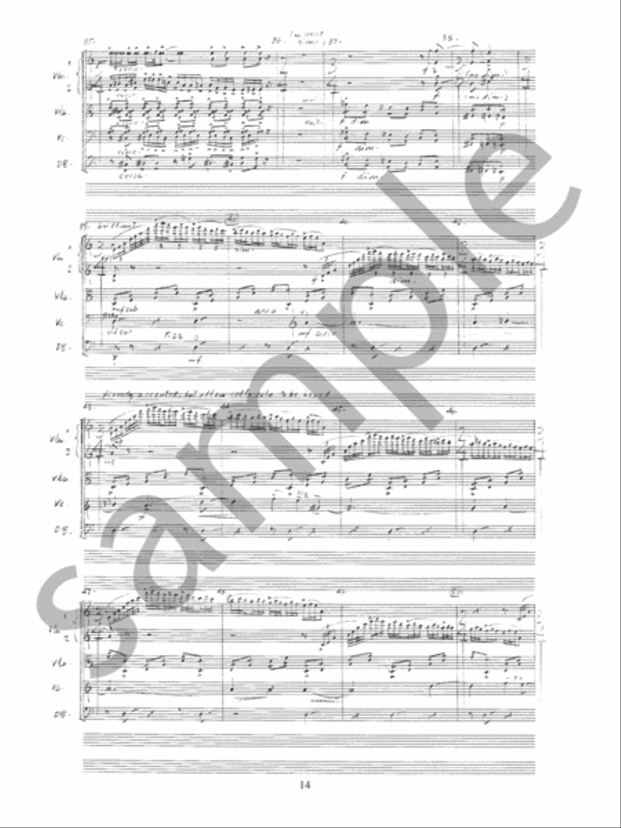 Music For String Orchestra String Orchestra scores gallery preview page 10
