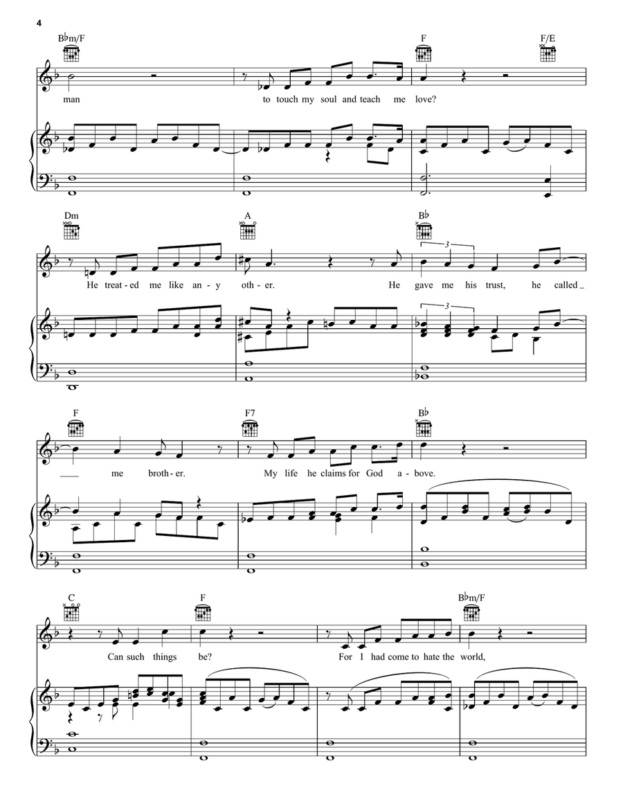 What Have I Done Piano, Vocal, Guitar scores gallery preview page 4