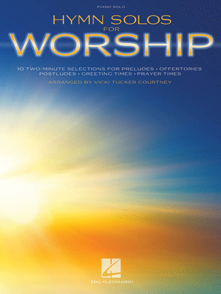 Book cover for Hymn Solos for Worship