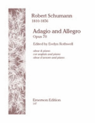 Book cover for Adagio and Allegro Op. 70