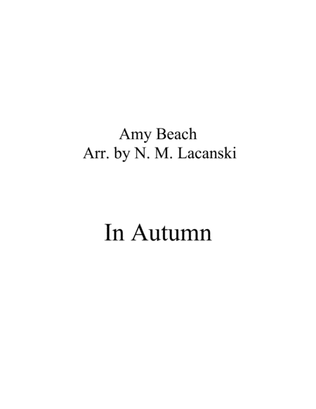 Book cover for In Autumn
