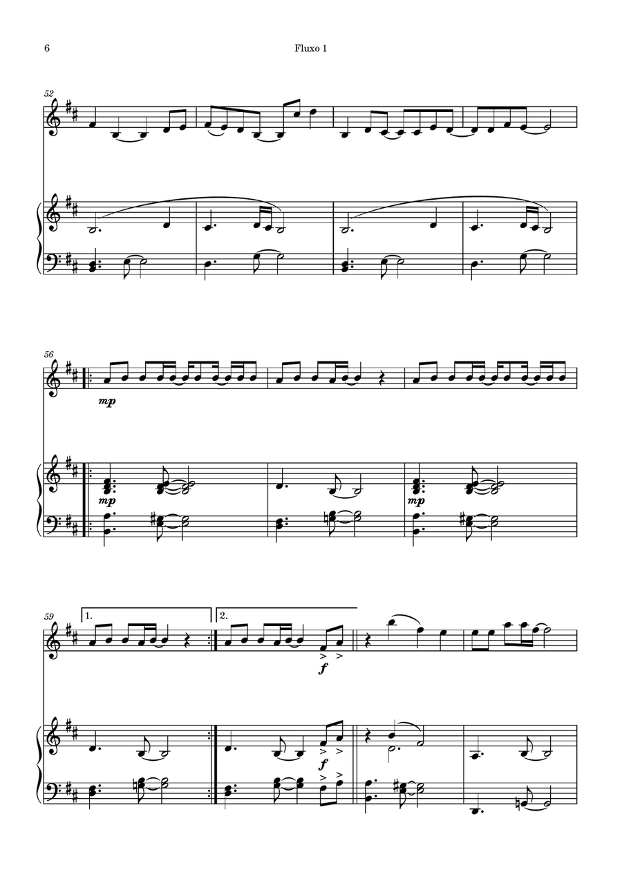 Dance The Night Chamber Music scores gallery preview page 6