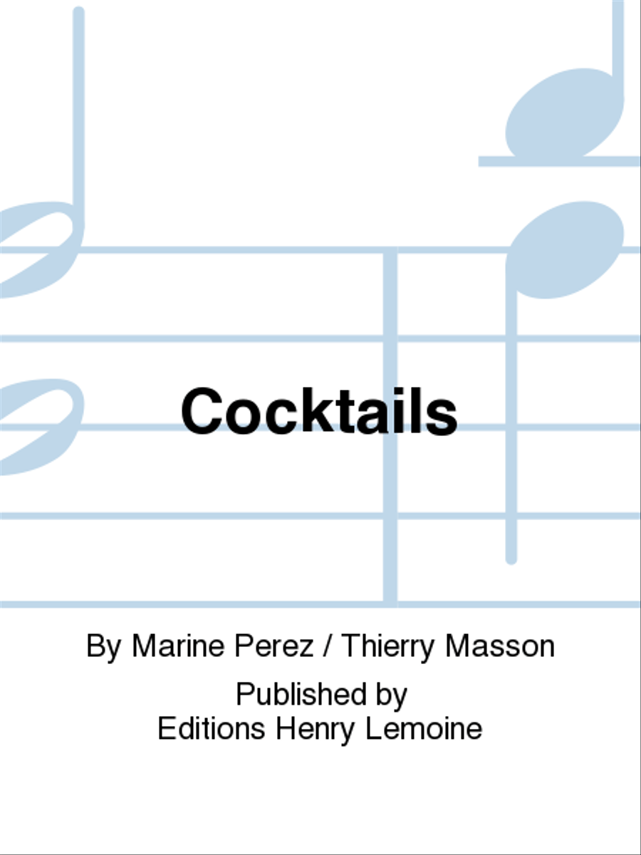 Cocktails Collection / Songbook scores gallery preview page 1