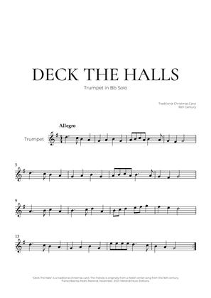 Deck The Halls (Trumpet Solo) - Christmas Carol