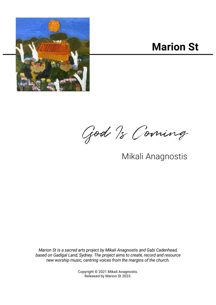 God is Coming God is Coming Piano scores gallery preview page 1