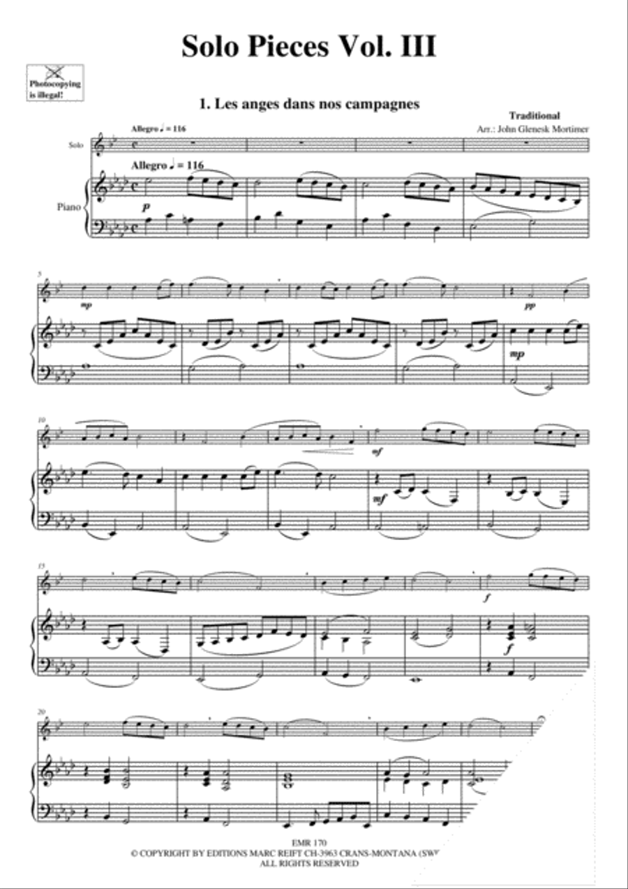 Solo Pieces Vol. 3 Solo Pieces Vol. 3 Euphonium scores gallery preview page 4