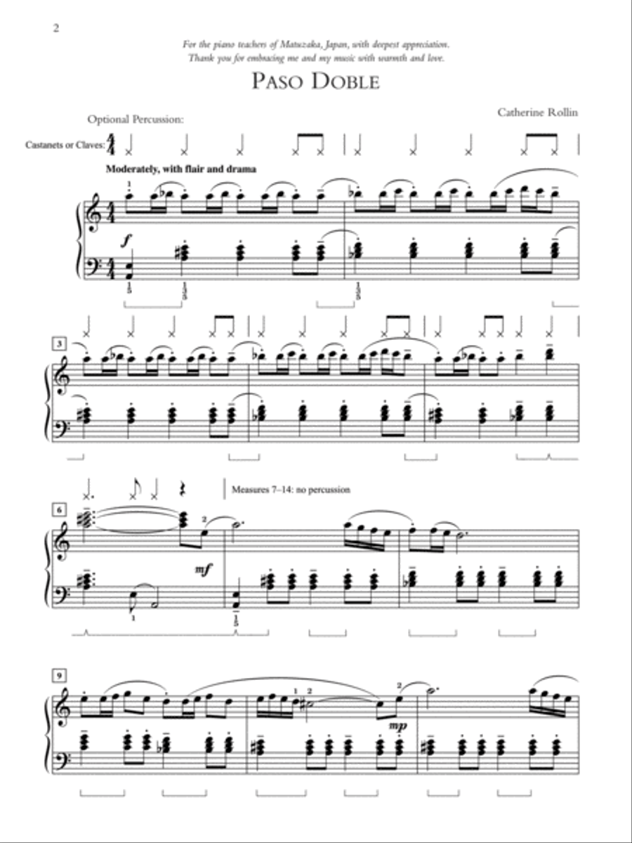 Dancing on the Keys, Book 2 Piano Solo scores gallery preview page 2