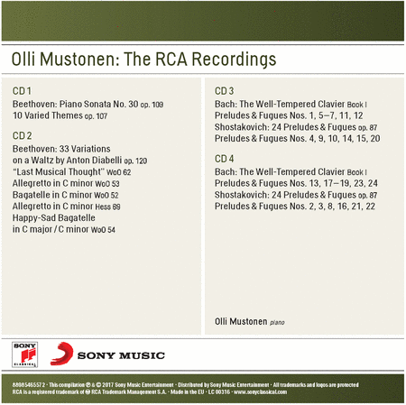 Olli Mustonen - The RCA Recordings (Sony Classical Masters)