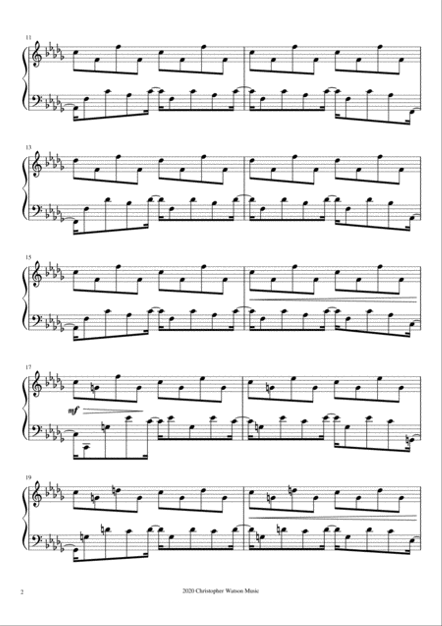 Kronos (Piano Solo) Piano Method scores gallery preview page 2