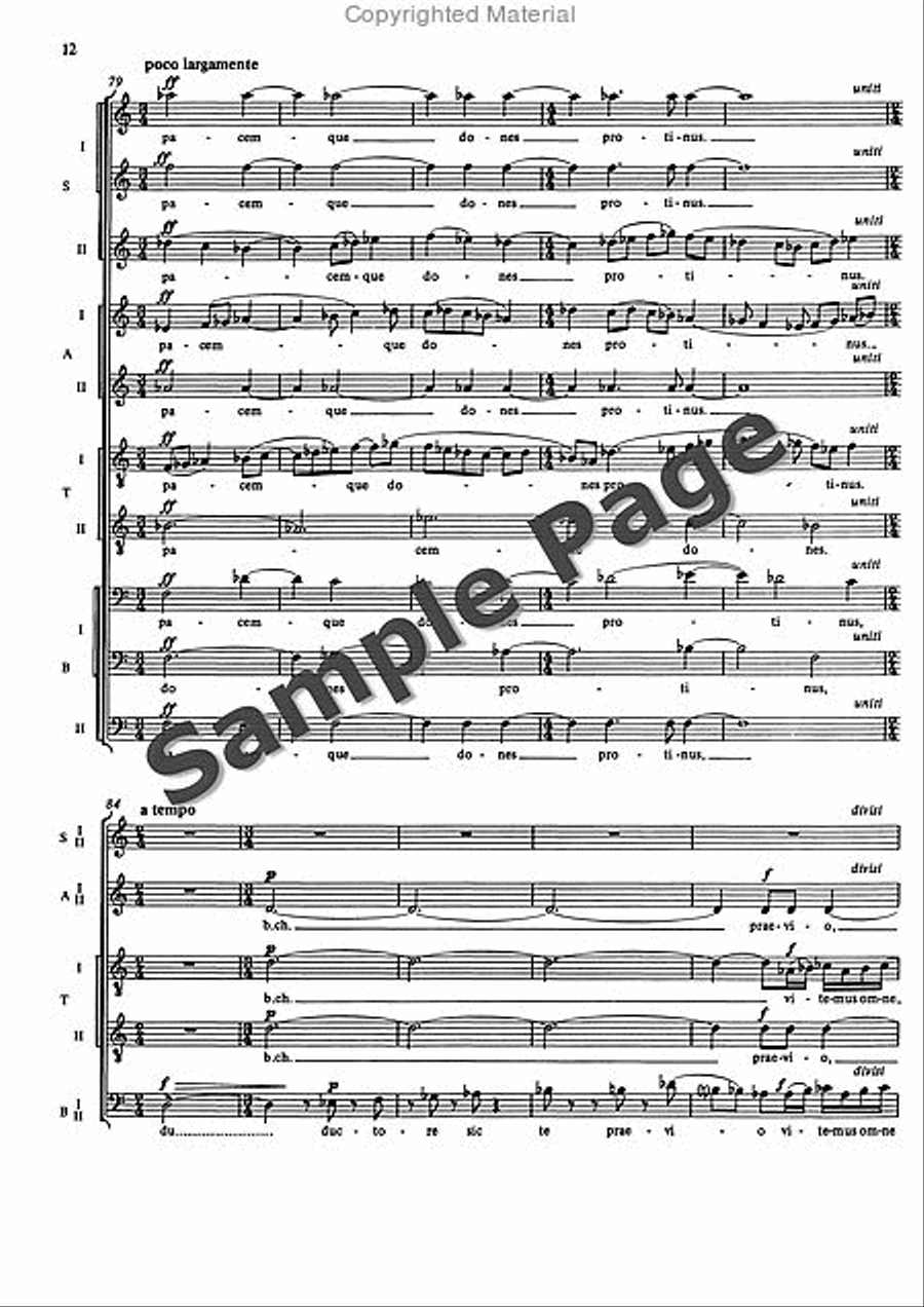 Veni Creator Veni Creator Mixed Choir scores gallery preview page 13
