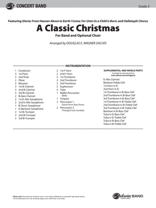 Book cover for A Classic Christmas: Score
