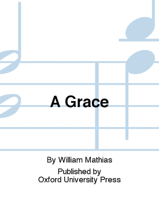 Book cover for A Grace