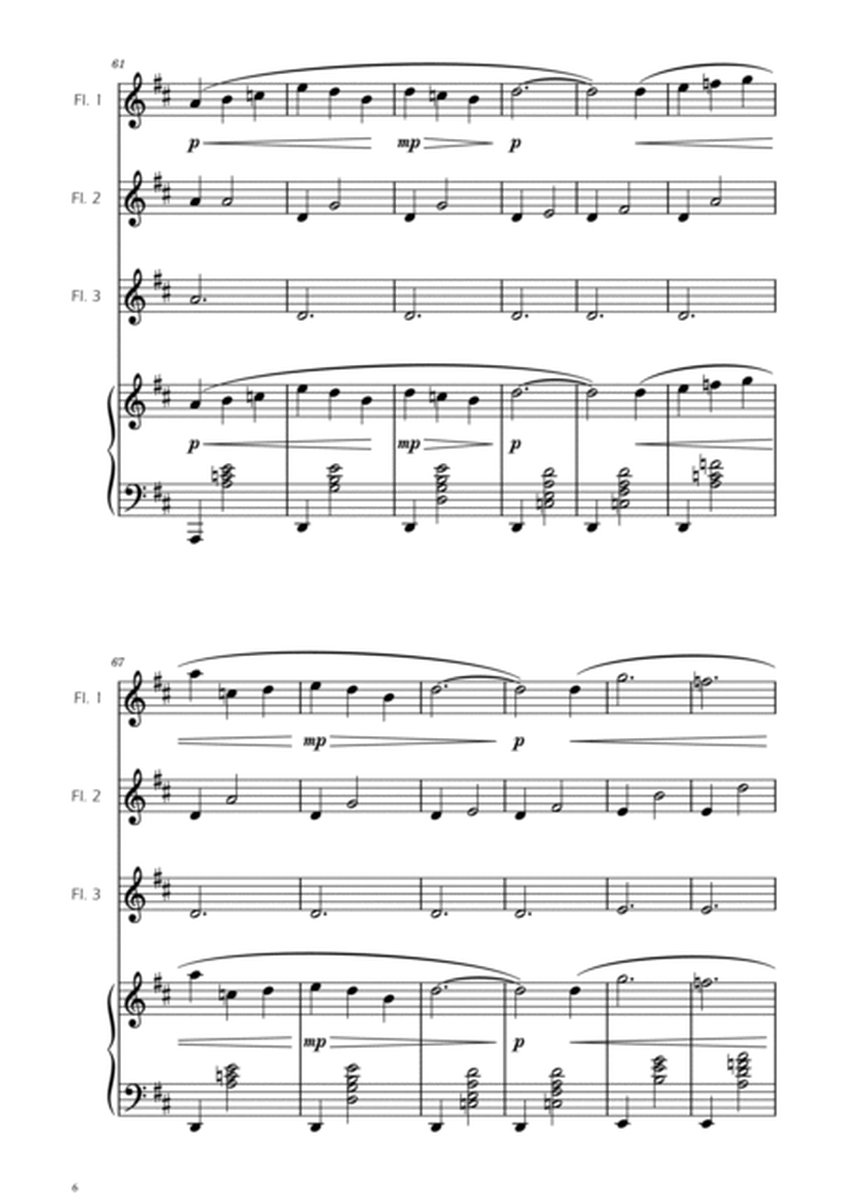 Gymnopedie No. 1 - Flute Trio image number null