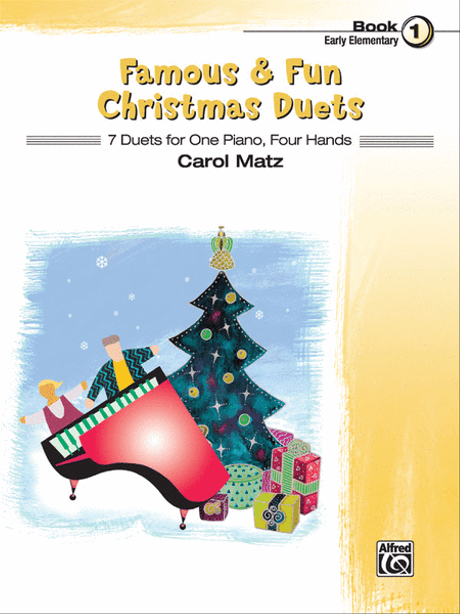 Famous & Fun Christmas Duets, Book 1 Small Ensemble scores gallery preview page 1