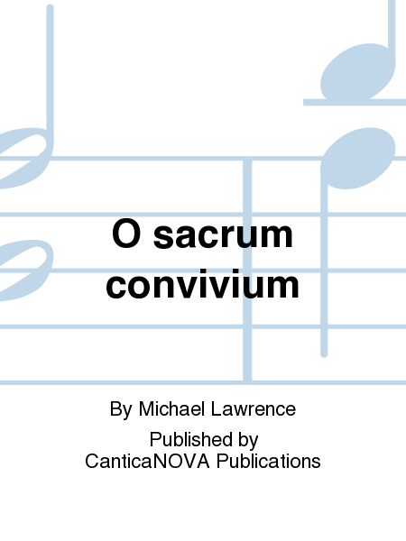 O sacrum convivium image number null