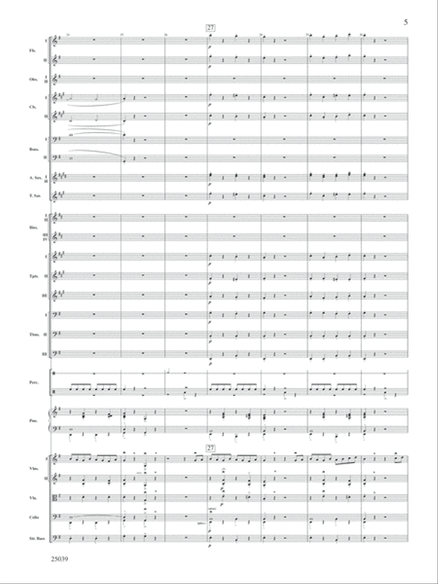 The Typewriter: Score Full Orchestra scores gallery preview page 5