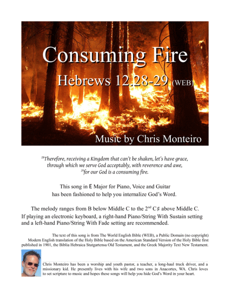Consuming Fire (Hebrews 12.28-29 WEB) image number null